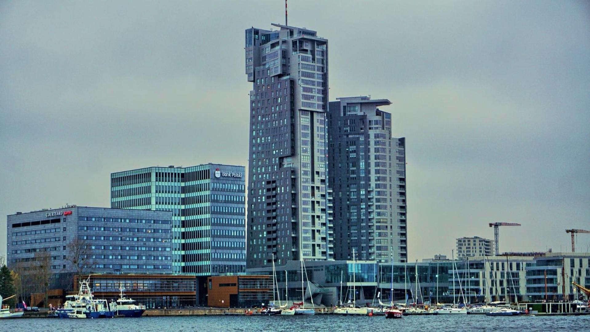 그디니아 Sea Towers 아파트 외부 사진